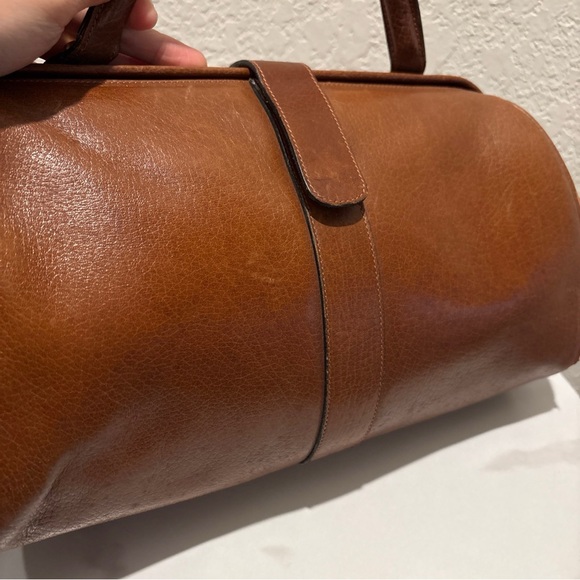 Salvatore Ferragamo Brown Leather
Satchel Hand Bag - Picture 11 of 16